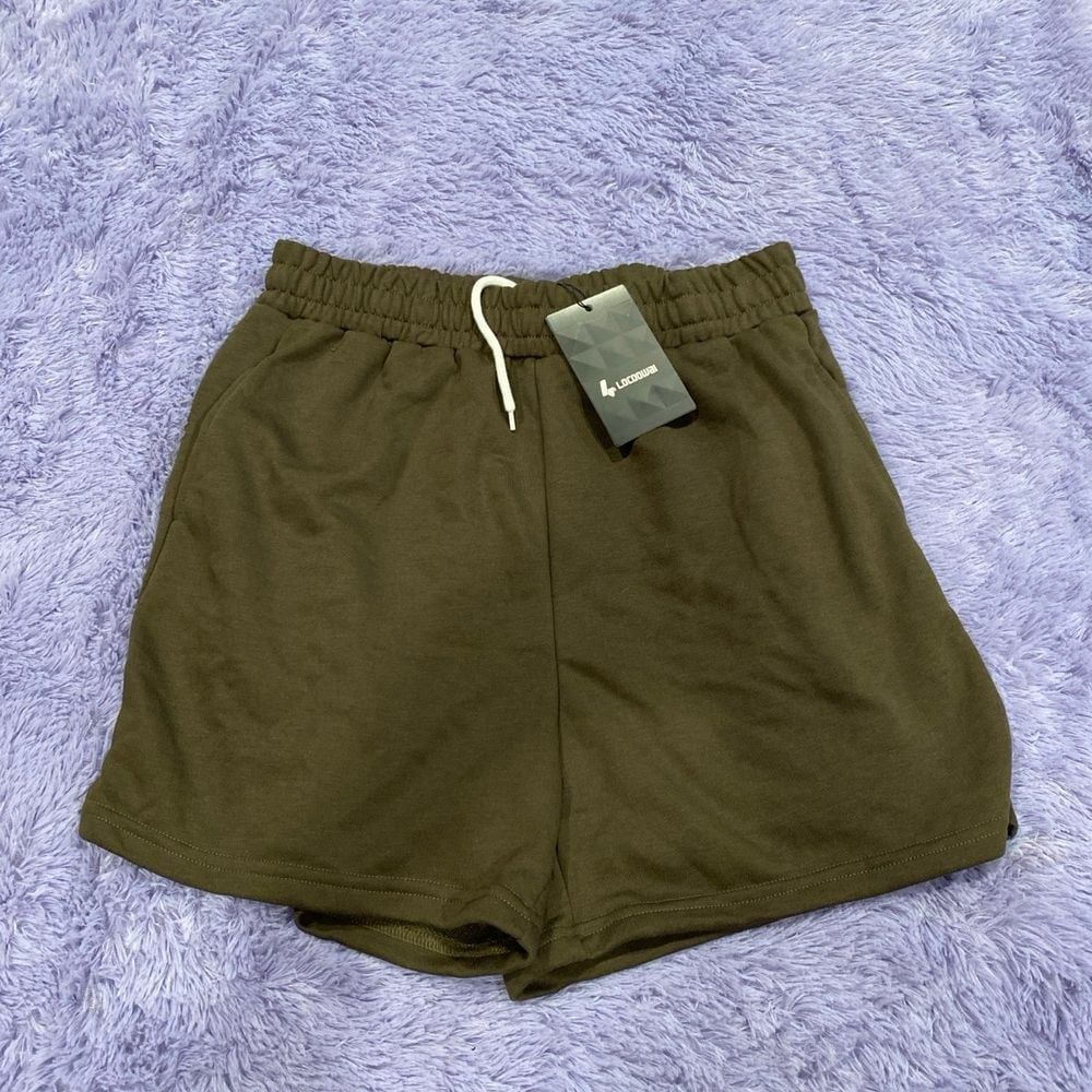 Women's‎ Large High waisted Gym sweat shorts with pockets